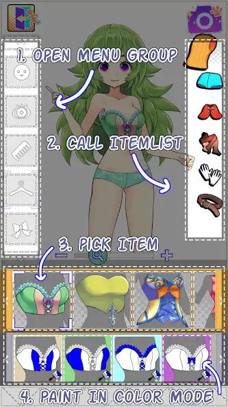 Play Veggie[CC] Character Creator  and enjoy Veggie[CC] Character Creator with UptoPlay